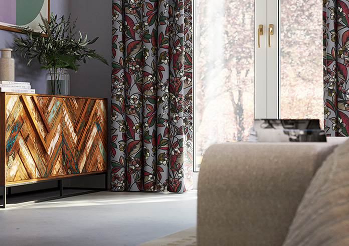 Walled Garden, Steel - Made to Measure Curtains - Image 5